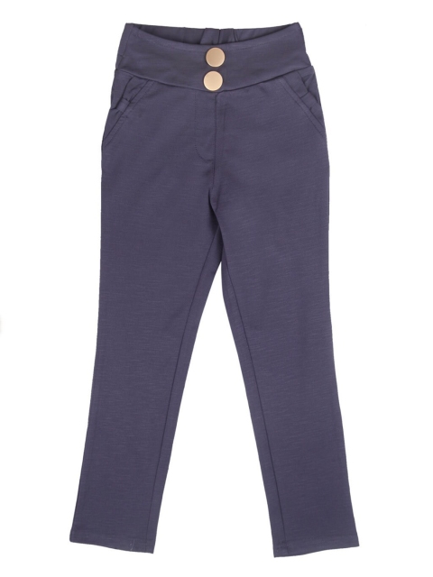 

Tiny Girl Girls Blue Solid Skinny-Fit Jeggings