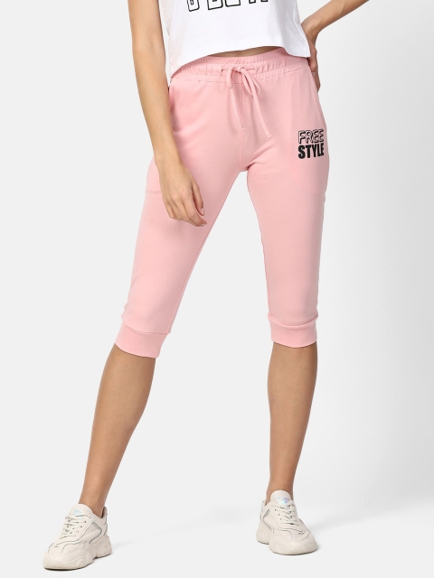 

V2 Value & Variety Women Pink Capris