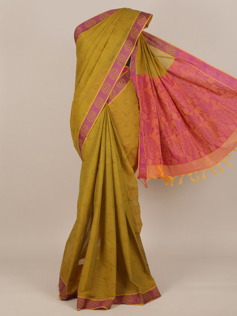 

Pothys Multi Floral Pure Cotton Saree