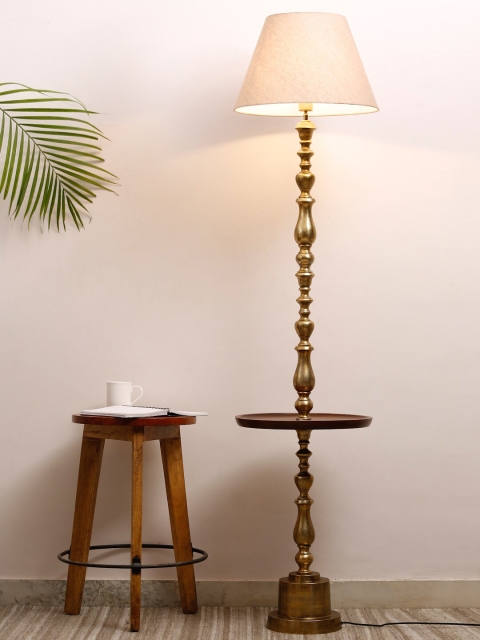 

Fabindia Gold & Beige Classic Country Classic Country Floor Lamp