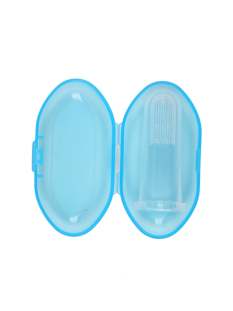 

KICKS & CRAWL Kids Blue Finger Toothbrush With Case