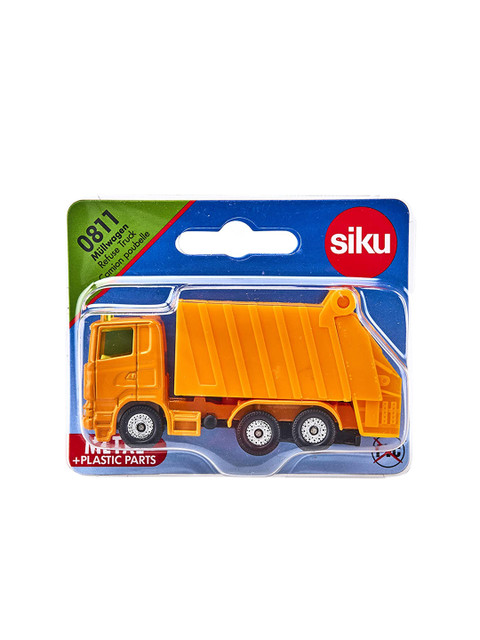 

Siku Kids Yellow & Black Refuse Truck Die Cast Toy Vehicle