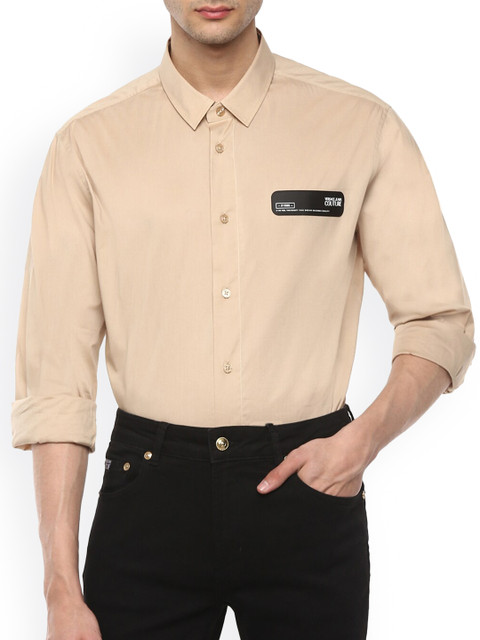 

Versace Jeans Couture Men Beige Casual Shirt