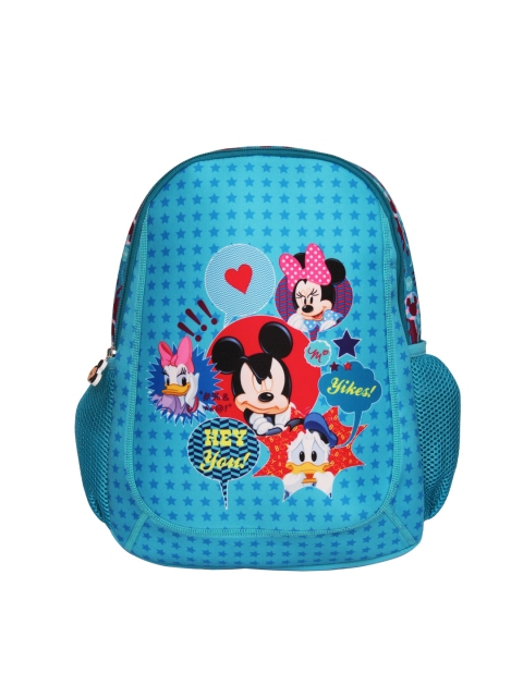 

Disney Unisex Kids Blue & Red MICKEY MOUSE Graphic Print Backpack