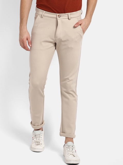 

V2 Value & Variety Men Beige Regular Fit Chinos