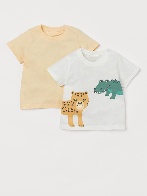 

H&M 2-Pack Jersey T-Shirts, White
