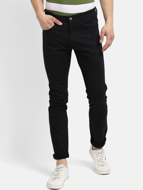 

V2 Value & Variety Men Black Regular Fit Chinos