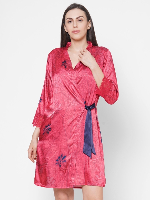 

Sweet Dreams Navy Blue Nightdress With Robe