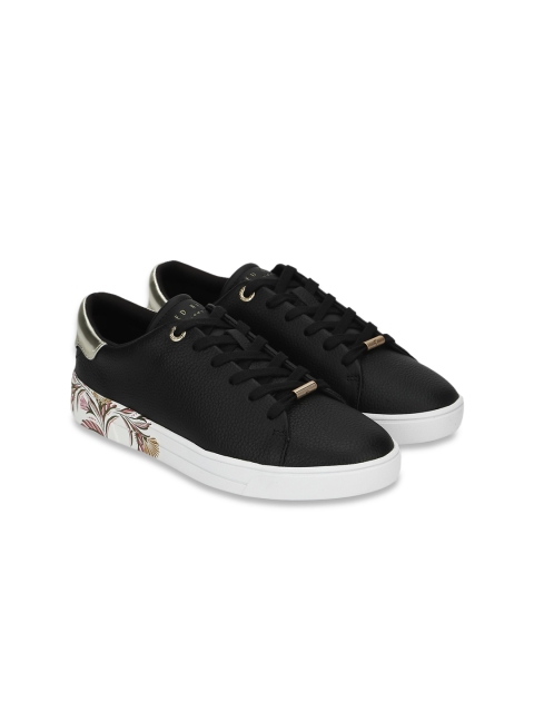 

Ted Baker Women Black Leather Sneakers