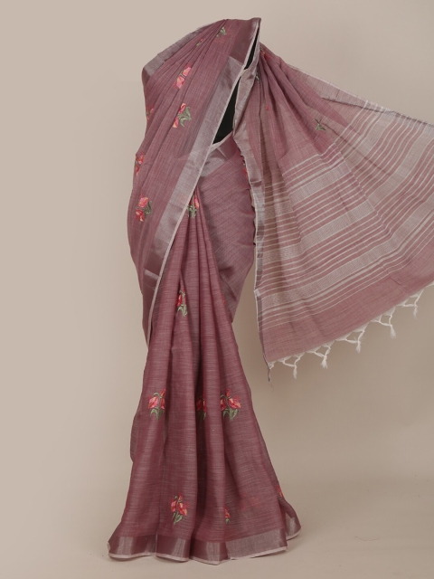

Pothys Purple Floral Saree