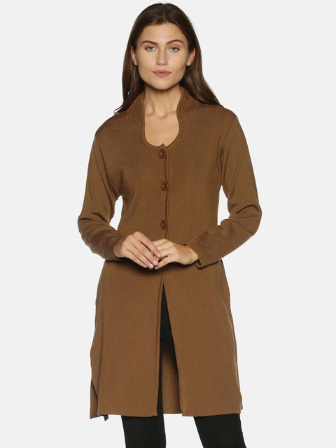 

PICOT Women Brown Cardigan