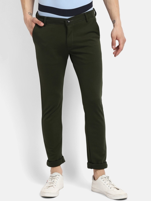 

V2 Value & Variety Men Green Regualr Fit Chinos