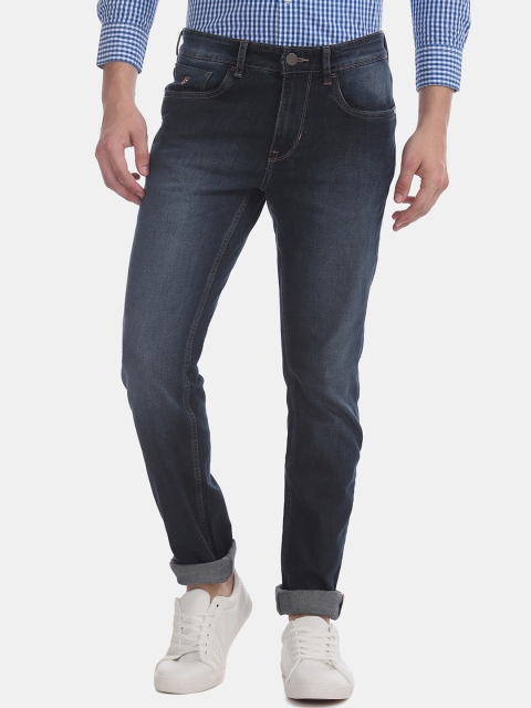 

U S Polo Assn Men Blue Slim Fit Light Fade Jeans
