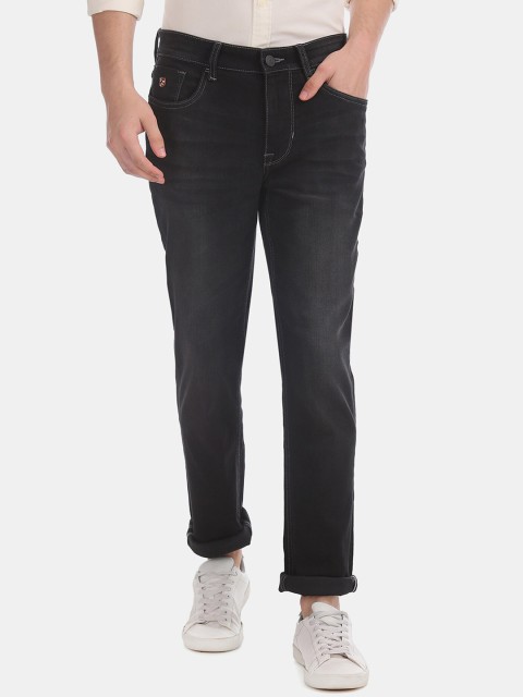 

U S Polo Assn Men Black Slim Fit Stretchable Jeans