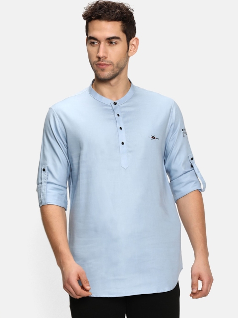 

V2 Value & Variety Men Blue Kurta