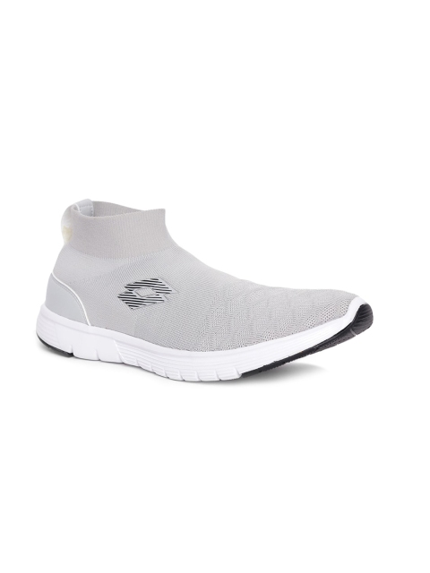 

Lotto Men Grey Mesh Running Non-Marking Shoes
