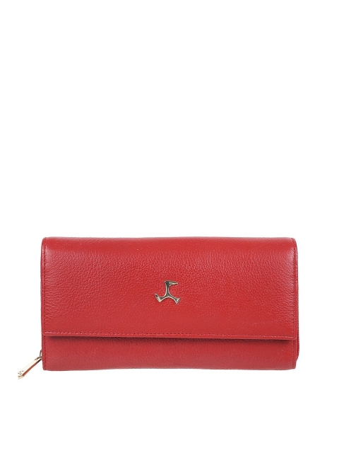 

Mochi Red Fringed Envelope Clutch