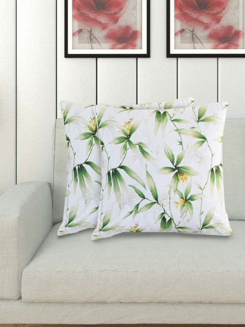 

Home Centre Assorted Set of 2 Floral Square Cushion Covers