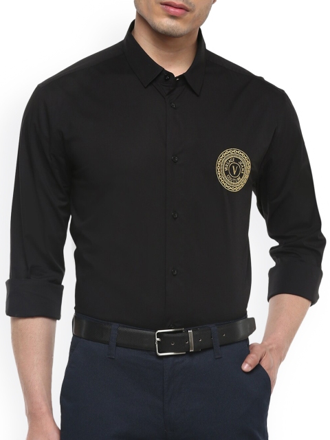 

Versace Jeans Couture Men Black Casual Shirt