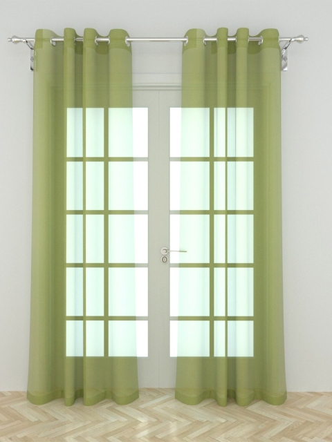

Home Centre Green Set of 2 Sheer Door Curtain