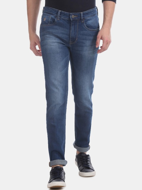 

U S Polo Assn Men Blue Slim Fit Light Fade Jeans