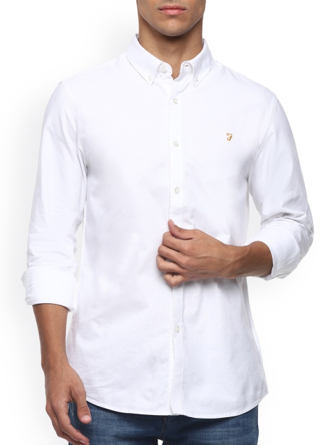 

Farah Men White Casual Shirt