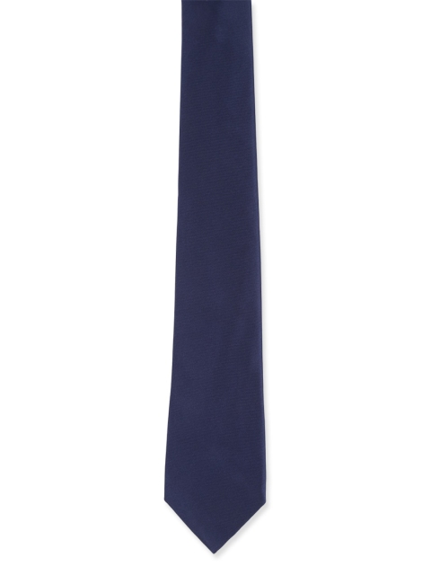 

Peter England Men Navy Blue Broad Tie