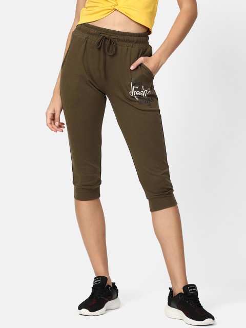 

V2 Value & Variety Women Brown Solid Capris