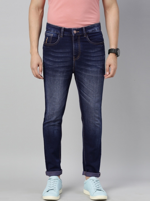 

CINOCCI Men Blue Slim Fit Light Fade Jeans