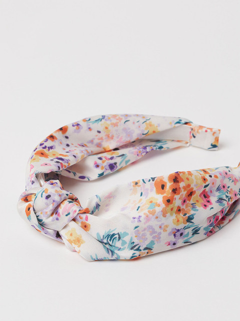

H&M Women Multicoloured Knot-Detail Alice Band, Multi
