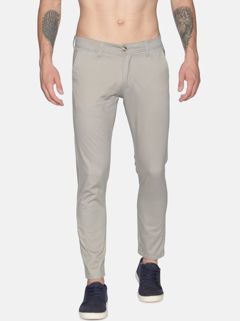 

Raa Jeans Men Beige Skinny Fit Regular Trousers
