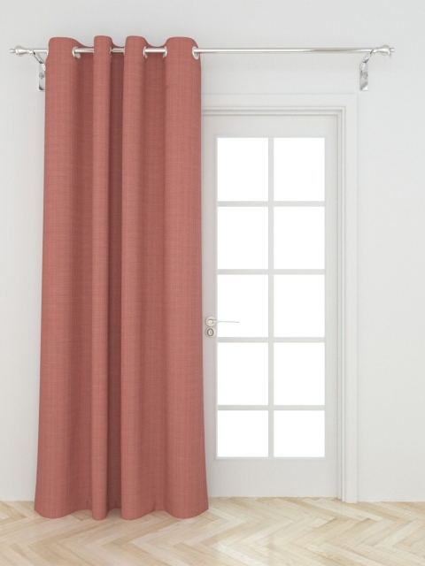 

Home Centre Single Peach Semi-Blackout Door Curtain
