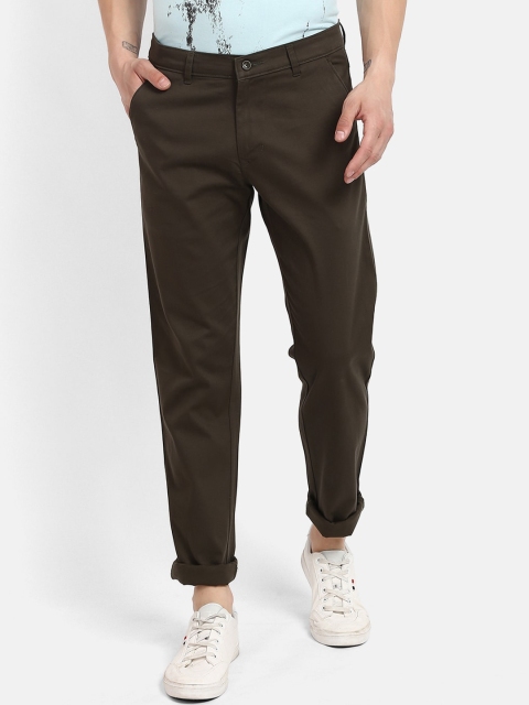 

V2 Value & Variety Men Green Regular Fit Chinos