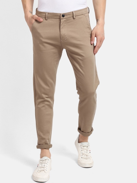 

V2 Value & Variety Men Brown Solid Regular Trousers