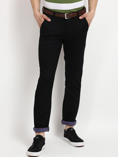 

V2 Value & Variety Men Blue Chinos Trousers