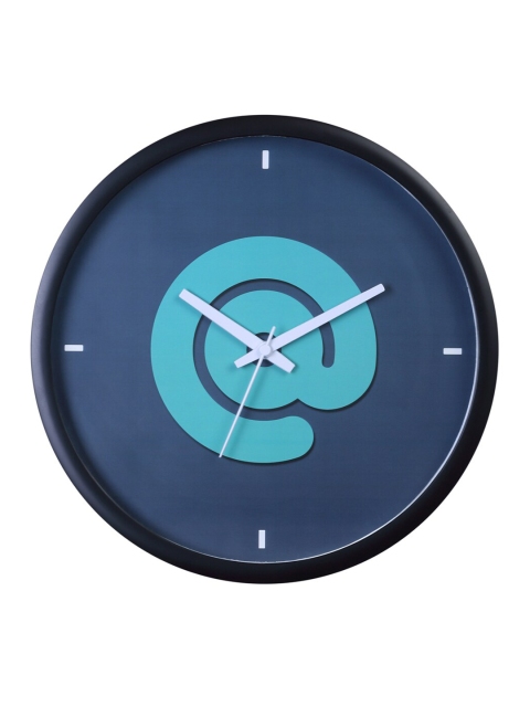 

Bodh Design Navy Blue Printed Contemporary 28 Cm Analogue Wall Clock
