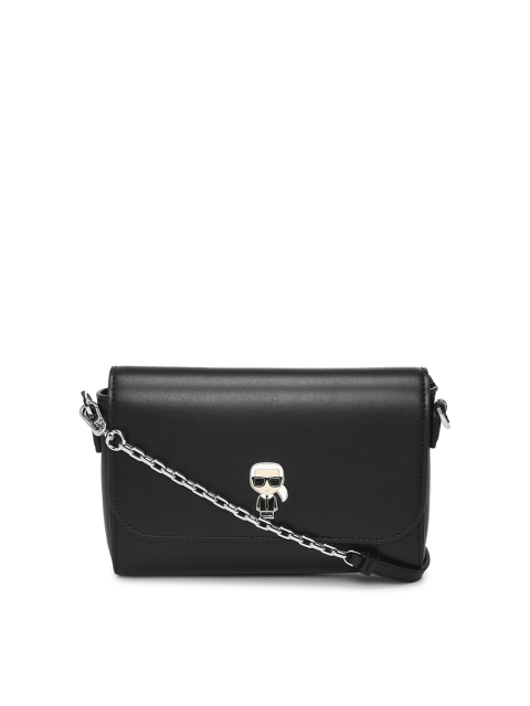 

Karl Lagerfeld Men Black Messenger Bag