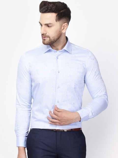 

Blackberrys Men Blue Slim Fit Casual Shirt