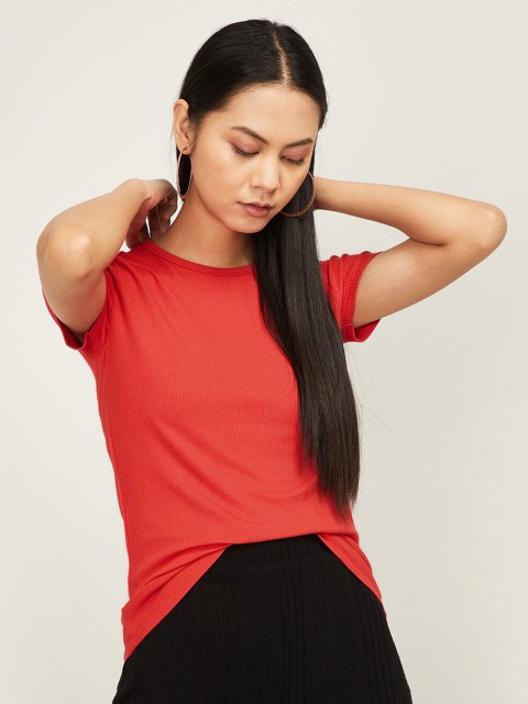 

Fame Forever by Lifestyle Red Regular Top