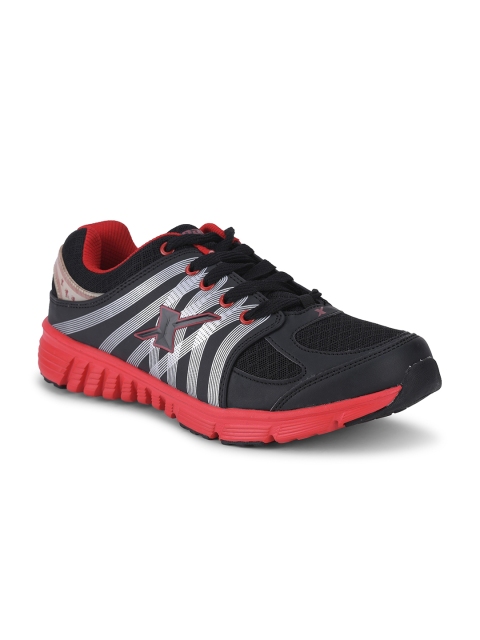 

Sparx Men Black Mesh Running Non-Marking Shoes