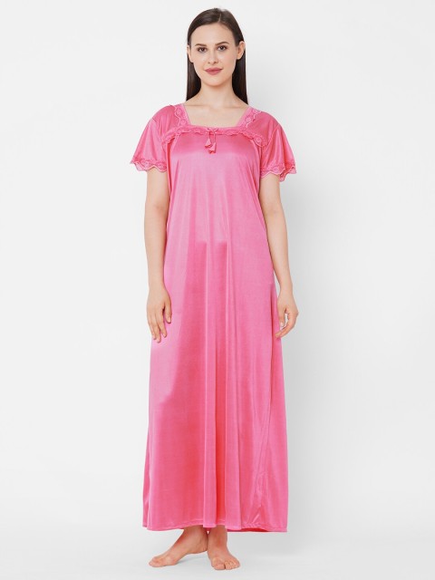

Juliana Dream Women Pink Maxi Nightdress