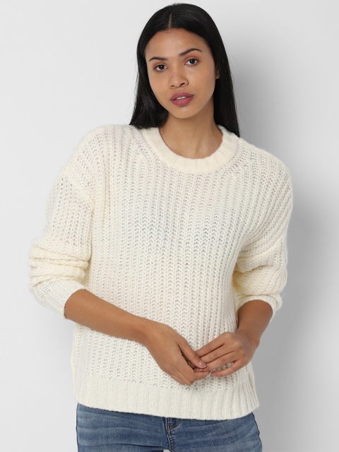 

AMERICAN EAGLE OUTFITTERS Women Cream Pullover