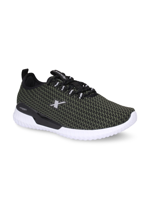 

Sparx Men Black Mesh Running Non-Marking Shoes