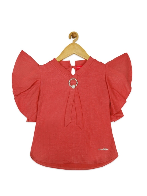

Tiny Girl Rust Regular Top
