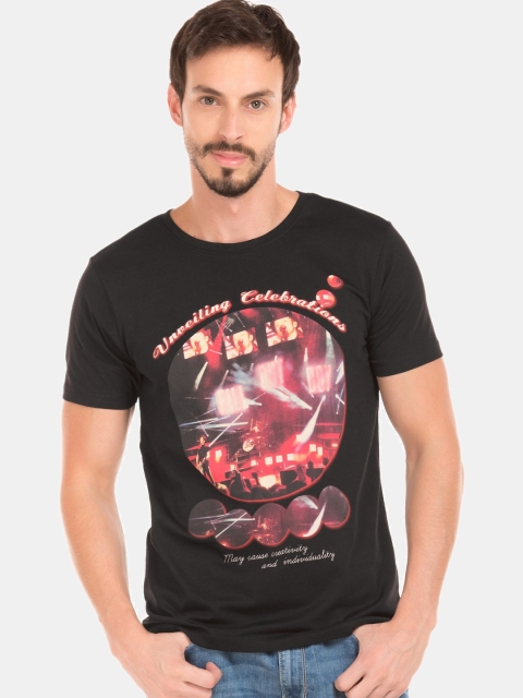 

Colt Men Black Printed T-shirt