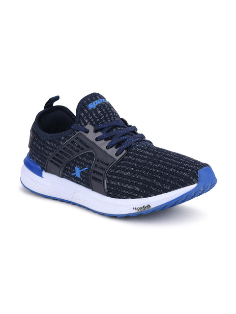 

Sparx Men Navy Blue Mesh Non-Marking Running Shoes