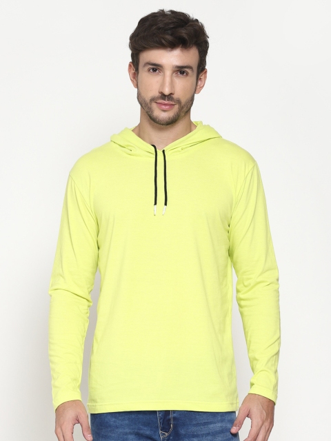 

PAUSE SPORT Men Lime Green T-shirt