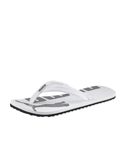

Puma Unisex White Printed Epic Flip v2 Thong Flip-Flops