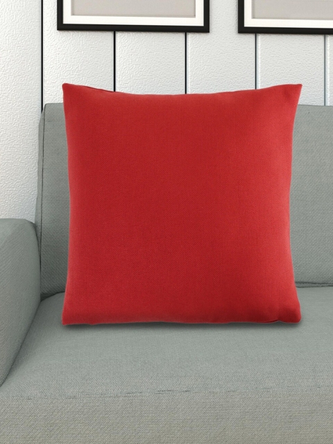 

Home Centre Red Set of 2 Square Cushion Covers