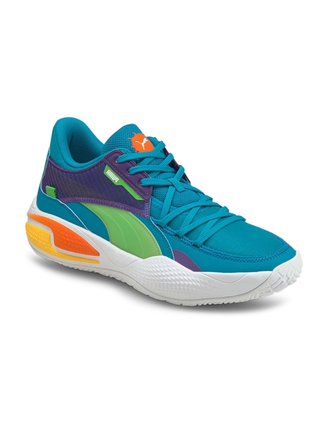 

Puma Unisex Blue Court Rider Rugrats Basketball Shoes